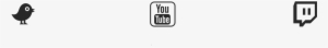 Twitch Icon Transparent Background - Monochrome