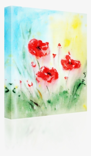 Three Flowers - Watercolor Paint