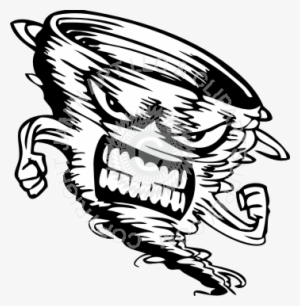 Storm Clipart Tornado - Tornado Animated With Face