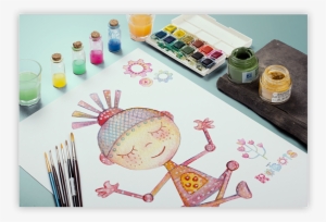 Thank You For Watching - Watercolor Painting