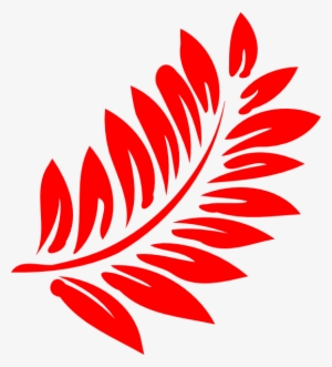 Fern Clipart Fern Drawing - Hawaiian Flower Clipart Png