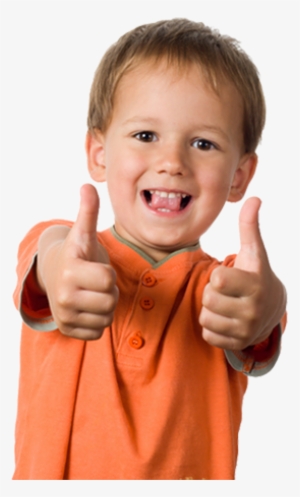 Student - Boy With Thumbs Up