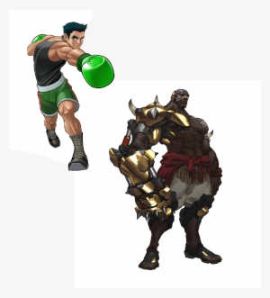 Doomfist X Little Mac Overwatch, Nintendo, Mac, March - Doomfist Ready Player One
