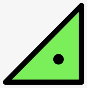 Triangle With Dot Svg Clip Arts 588 X 594 Px