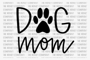 Dog Mom Svg Png Dxf Hand Lettered Fur M - Dog Mom Svg