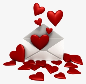 Carta Plena De Corazones - Corazones Png