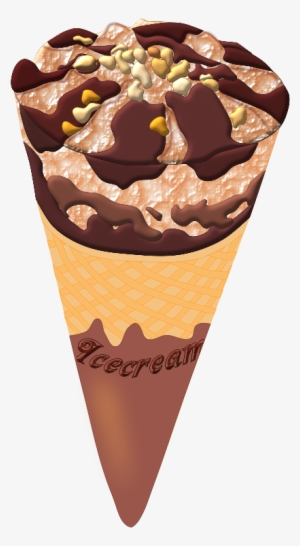 Chocolate Ice Cream - Ice Cream Png