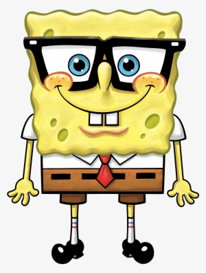 Download - Spongebob With Glasses