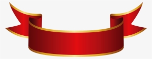 Red Banner Png Clipart Image - Ribbon Png