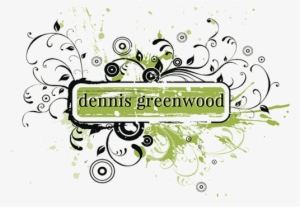 Name-plate Image - Grunge Banner Flower