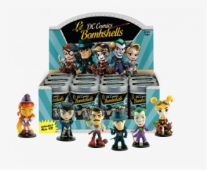 Adding To The Off The Wall Fun Is The Custom, Collectible - Dc Lil Bombshells Series 3