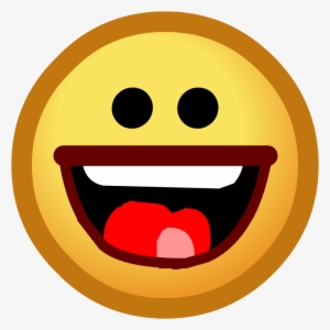 Old Laugh Emoticon - Club Penguin Smile Emote