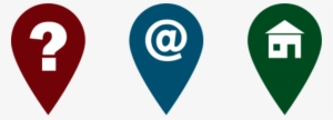 Icon Question Mark And Email Sign And Home Icon Vector - Question Mark Location Png