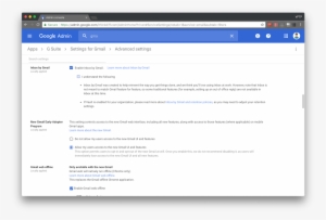 New Gmail Early Adapter Program - G Suite