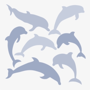 Clipart Dolphin Svg - Cute Dolphin Png Free