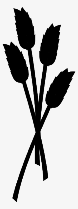 Wheat Clipart Silhouette - Hay Clipart Silhouette