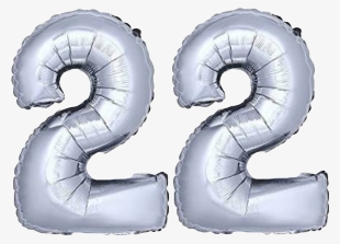 Png Globos 22 Numero Sticker Fiesta Party Happybirthday