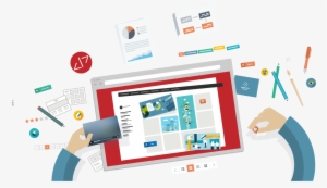 Digital Marketing Profs Hand Over Best Web Designer - Web Design Wallpaper Png