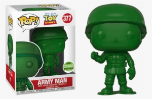 Army Man Eccc18 Exclusive Pop Vinyl Figure - Green Army Man Funko Pop