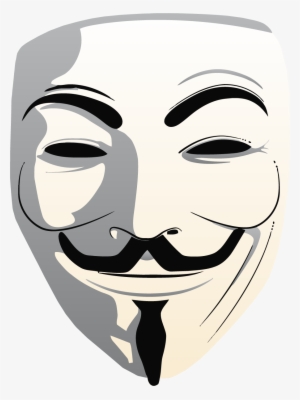 Anonymous Mask Clipart Png Image - Anonymous Mask Transparent