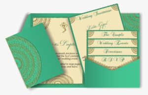 Luxury Gold Mandala Style E-wedding Invite With Lord - Marriage Invitation Card Models
