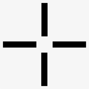 Cursor Pointer Aim Graphics Comments - Plus Icon Png