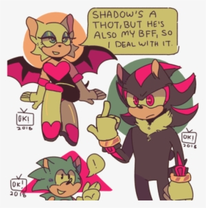 Rouge Uses Thot As A Term Of Endearment - Cartoon