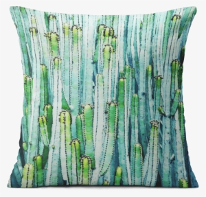 Dailyobjects Watercolor Cactus 12" Cushion Cover Buy - Watercolor Painting