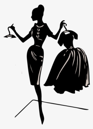 Black Dress Clipart Small Dress - Fashion Clip Art