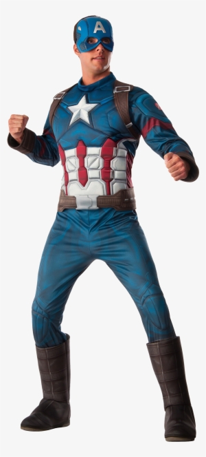 Captain America Png Images - Costume Capitaine America Adulte