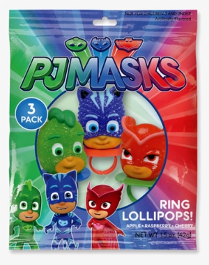 Pj Masks Lollipop Rings - Pj Masks Sticker Pad With 6 Sheets