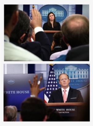 Top, Wh Press Secretary Sanders Addresses The Media - White House Press Secretary