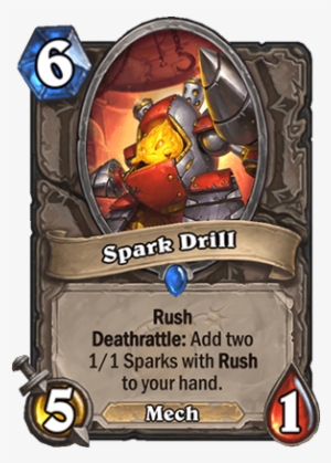 Spark Drill Card - Spark Drill Hearthstone