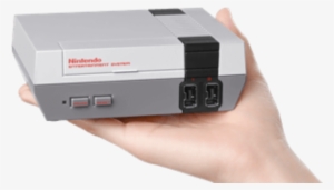 Hand Holding Nes Classic Edition - Nintendo Nes Classic Mini