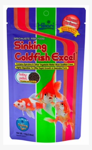 Goldfish Excel - Hikari - Sinking Goldfish Excel Baby Pellets (110g)