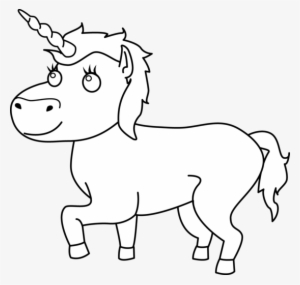 Unicorn Clip Art - Unicorn Clipart Black And White