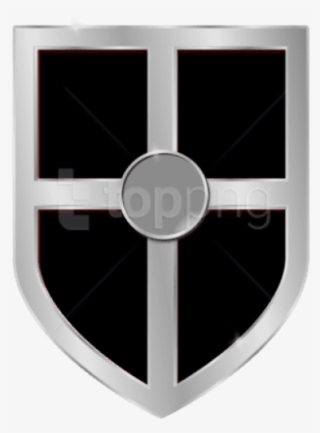 Black Shield Clip Art At Clker - Art Clip Shield Black And White