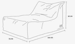 Roomox Relax Lounge Beanbag - Chair