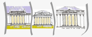 Columns, Dreams And Desires - Roman Temple