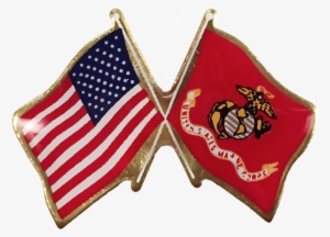 Marine Corps Flag Lapel Pin