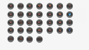 Game Icon Buttons Free - G Letter Stamp Wax