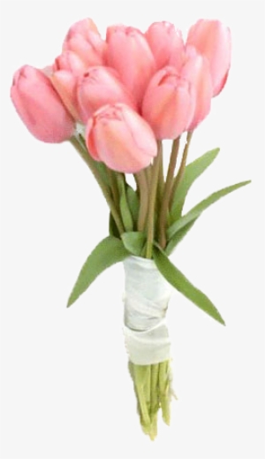 Ramo De Tulipanes Rosados - Ramo De Novia Con Tulipanes