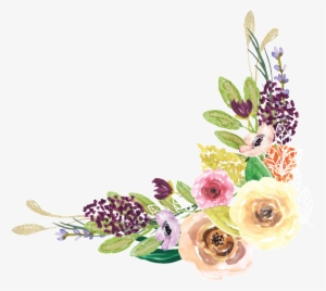 Ramo De Flores De Diversas Flores Y Hierba De Empalme - Portable Network Graphics