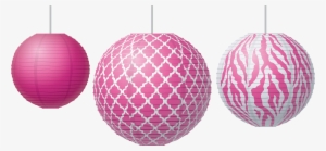 Big Bold Black-and-white Paper Lanterns