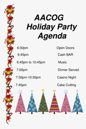 Holiday Party Agenda Main Image