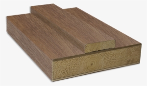 Click To Enlarge - Internal Walnut Door Lining Set Fully Finished