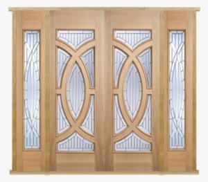 Moda Doors External Majestic Oak Ig Zinc Double Entrance