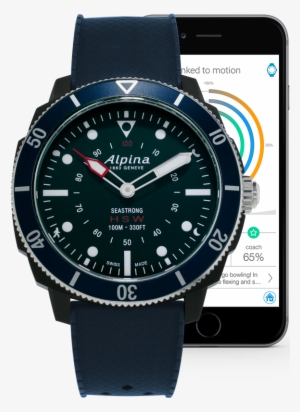 Alpina Seastrong Horological Smartwatch Blue - Alpina Seastrong Horological Smartwatch