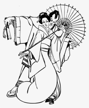 Japanese Black And White Clip Art