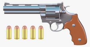 Revolver Y 5 Balas - Pistol
